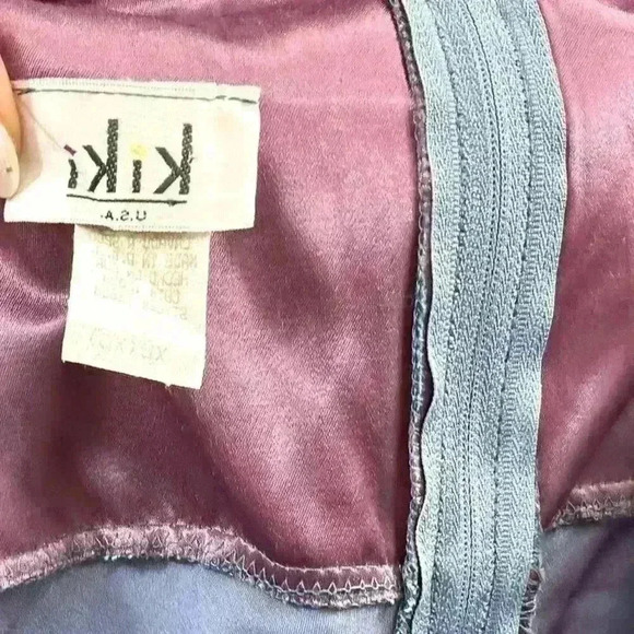 Ultra rare 90s simple slip dress long prom dress - Picture 8 of 8